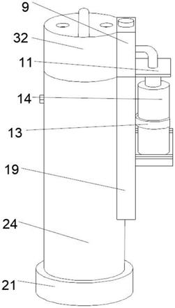 一种用于水处理的便携式取样装置及实施方法