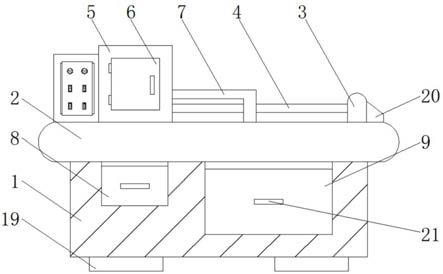 一种电子元器件用切脚装置的制作方法