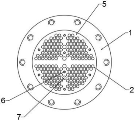 一种关于蒸发式壳管液侧流体均匀分配的装置的制作方法