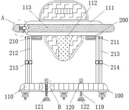 一种宝宝学步用具有防护结构的学步车的制作方法