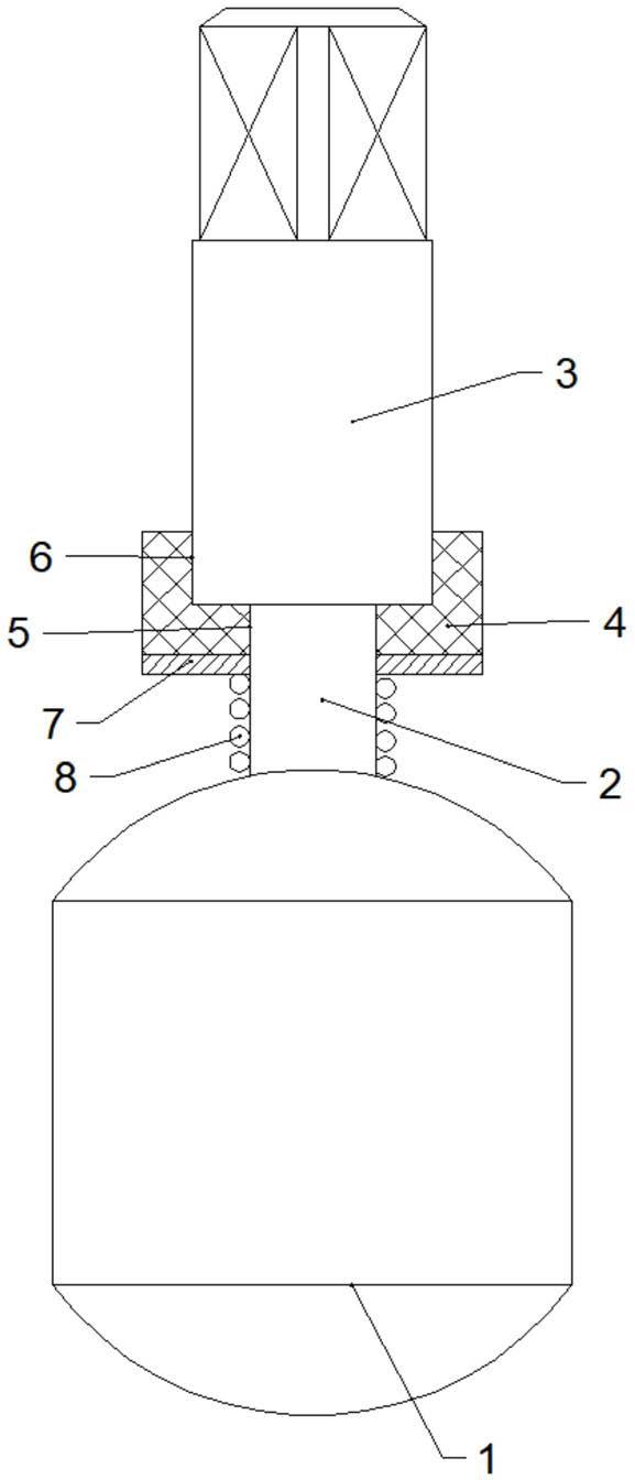 一种一体式结构的阀杆球体的制作方法