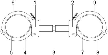 一种警用手铐的制作方法