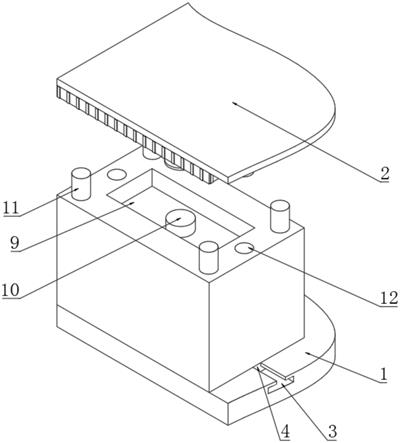 一种注塑镶嵌用五金件定位结构的制作方法