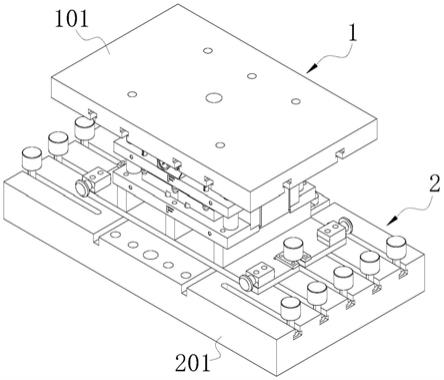 一种冲压件用柔性压铆模具的制作方法