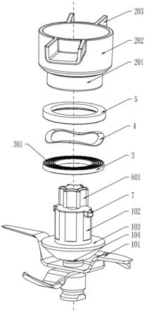 一种适用于厨电的刀组件固定结构及其厨房电器的制作方法