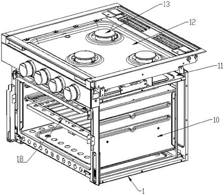 一种带集成进气加热系统的车载烤箱的制作方法