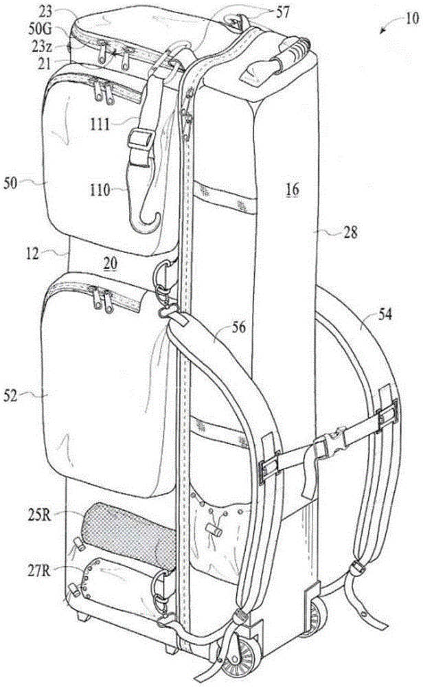 多用途轮式运动背包的制作方法