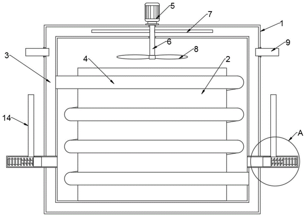 一种电力变压器用斜放架的制作方法