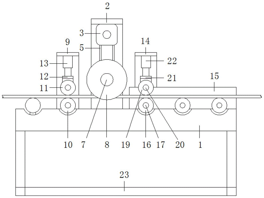 一种金属卷板高速分条机的制作方法