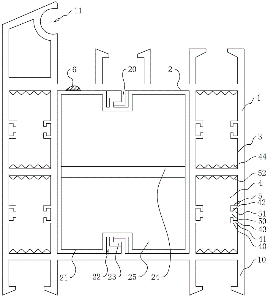 具有隔热效果的塑钢门窗的制作方法