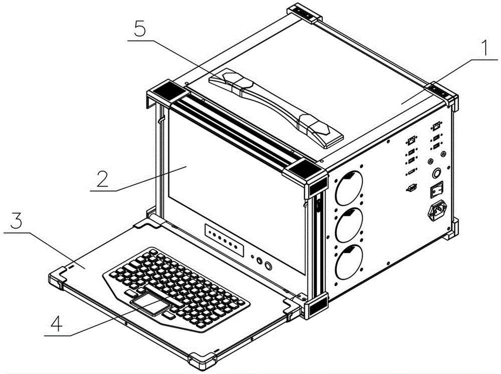 一种作动器测试仪的制作方法