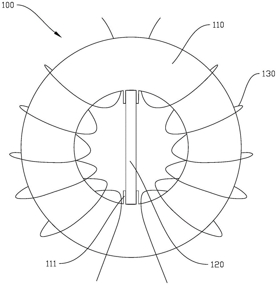 环形磁芯组件及空调器的制作方法