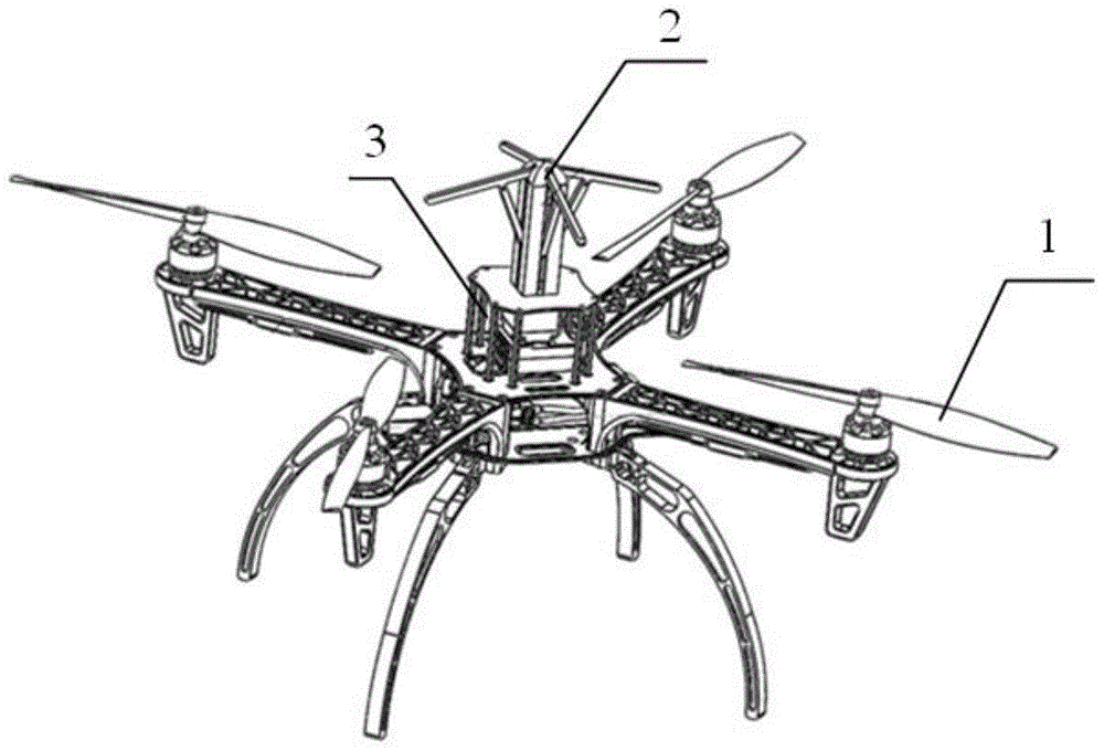 一种旋翼无人机用自主回收与释放装置及其系统
