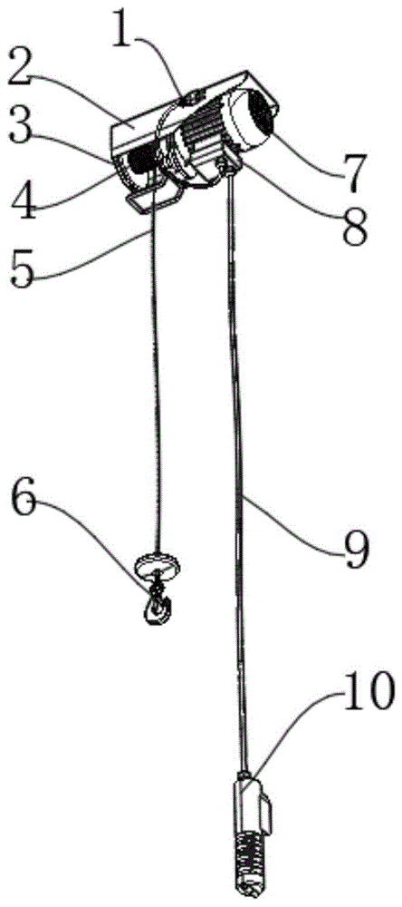 一种双制动式环链电动葫芦的制作方法