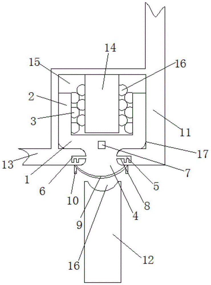 一种建筑幕墙用单片密封胶条的安装结构的制作方法