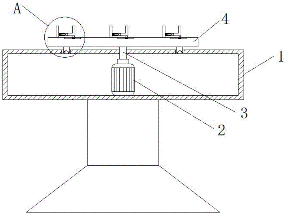 一种计算机零售用客户体验放置台的制作方法