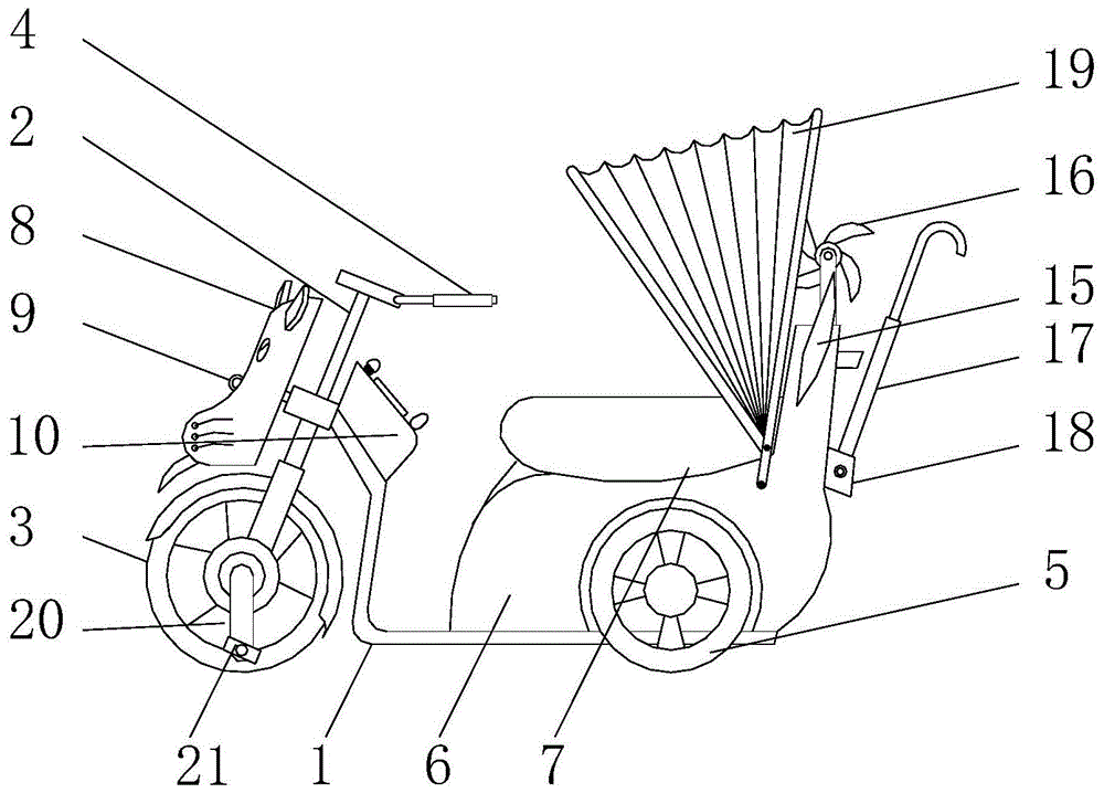 一种设有多功能儿童玩具的儿童玩具车的制作方法