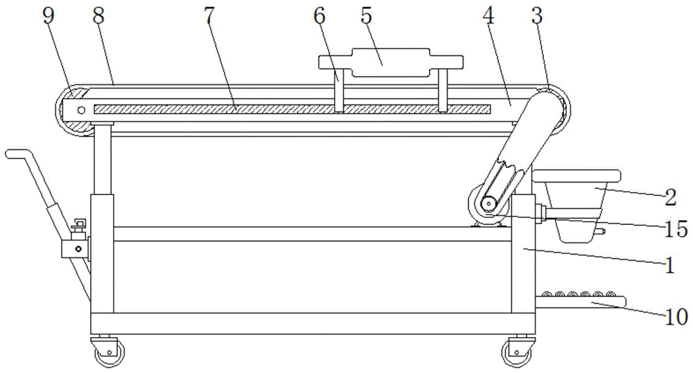 一种建筑环保用水循环废料筛分装置的制作方法