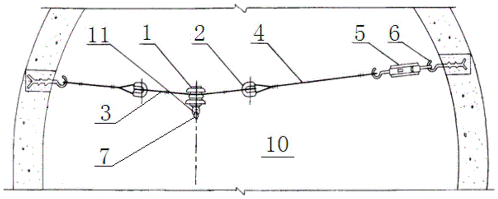 一种井下牵引网络悬挂总成及其悬挂备件的制作方法