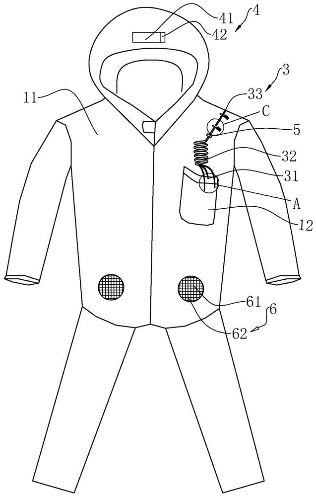 一种医用防护服的制作方法