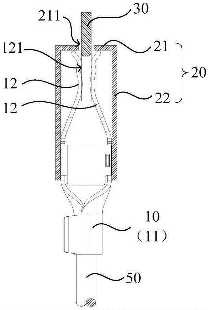 扁插端子及电连接器的制作方法