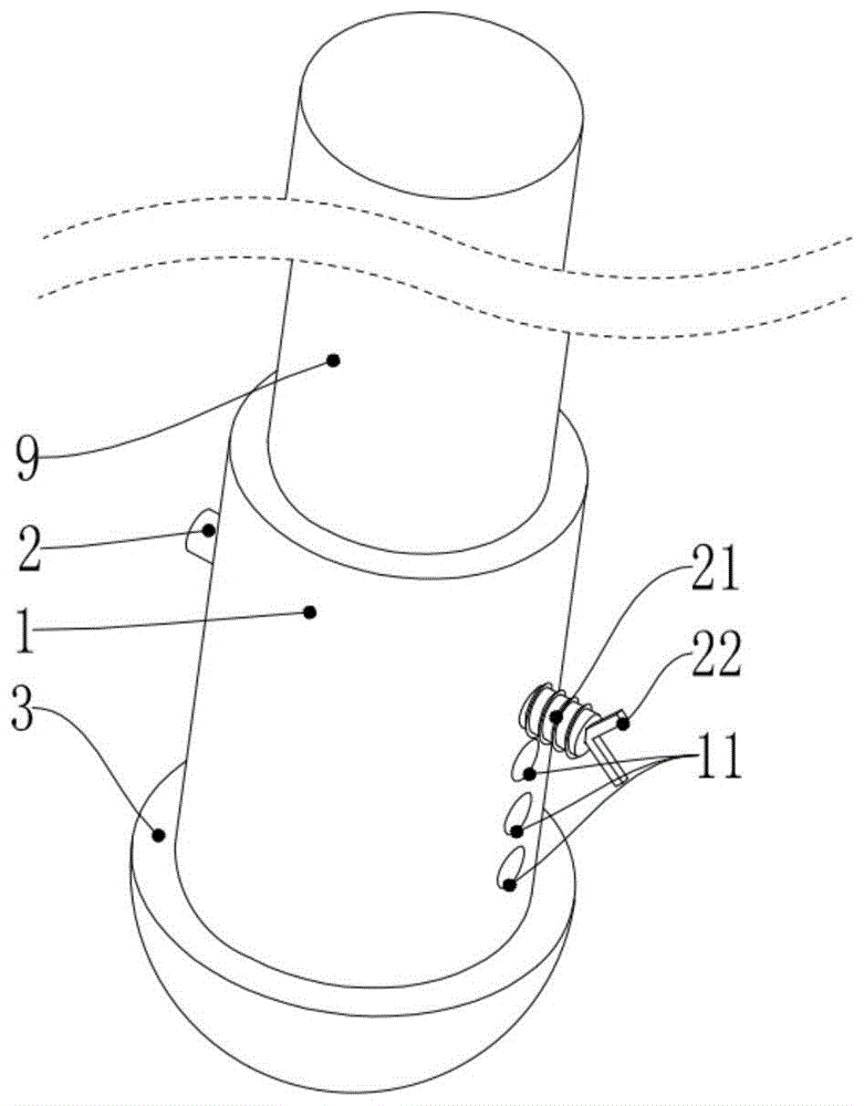 一种家具支脚的固定结构和家具的制作方法