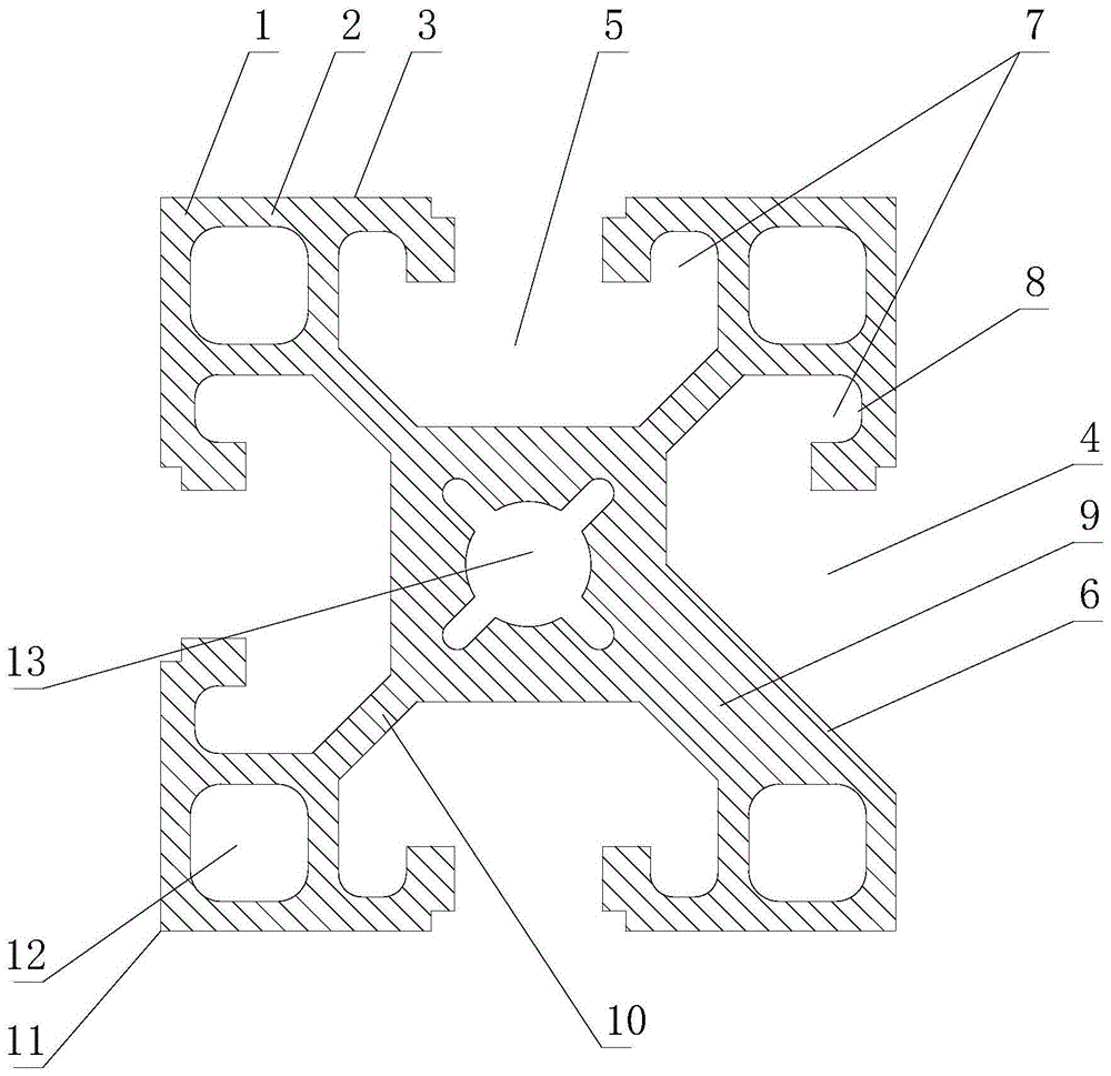 一种型材及其构件以及太阳能空气集热器组件的制作方法