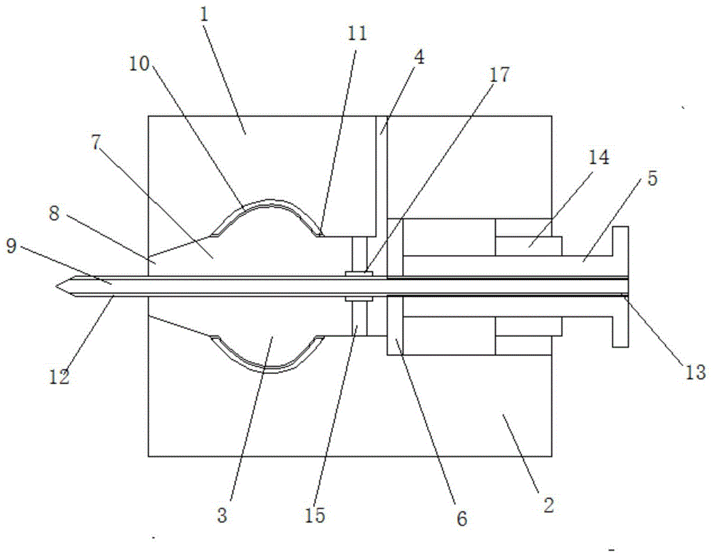 一种抗形变的铜管模具头的制作方法