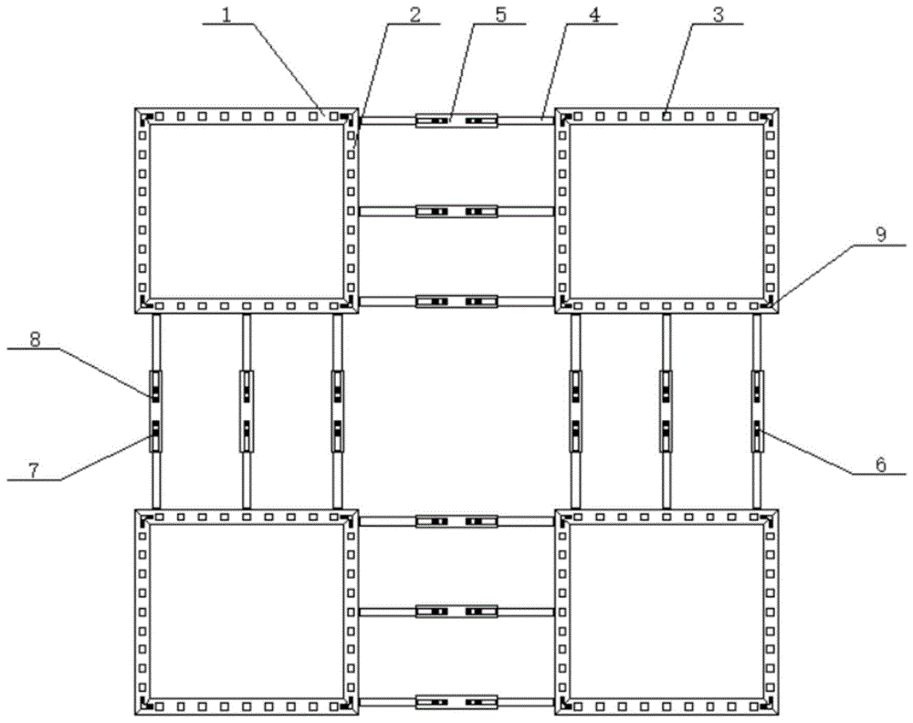 一种电子器件加工厂房建造用地脚梁结构的制作方法