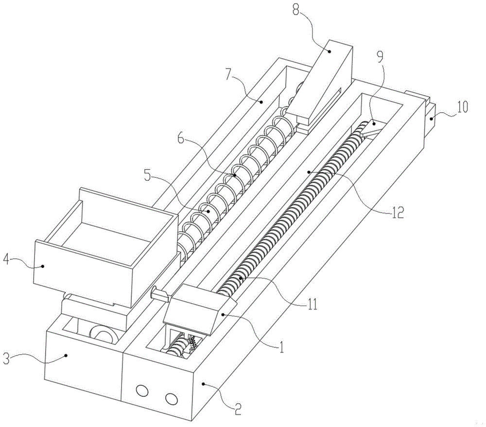 一种可进行循环导向的建筑工程用输料机构的制作方法