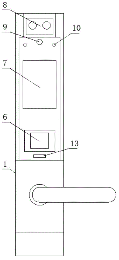 基于互联智能家具的物联指纹锁的制作方法