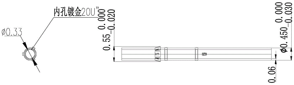 一种微小精密通讯组件插孔卷圆的连续冲压模具的制作方法