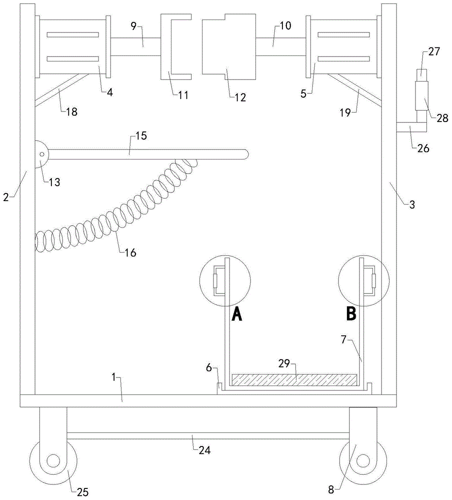 一种汽车塑料制品折弯模装置的制作方法