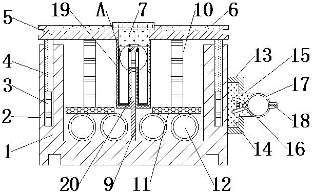 一种矿井内线缆防潮用线槽的制作方法