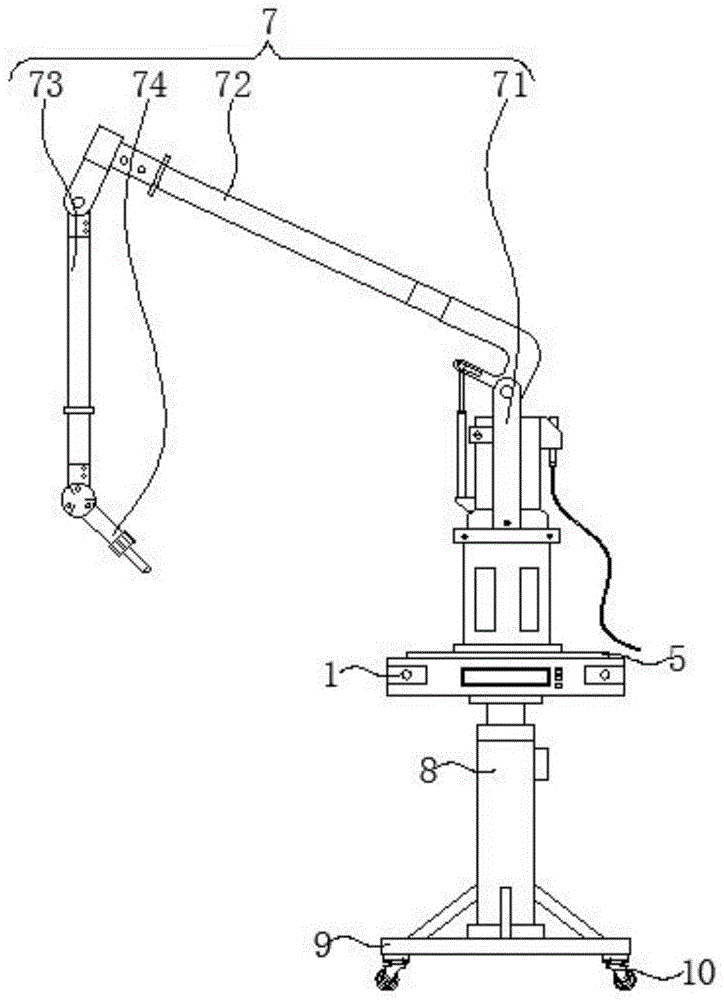 一种便携式关节臂坐标测量装置的制作方法