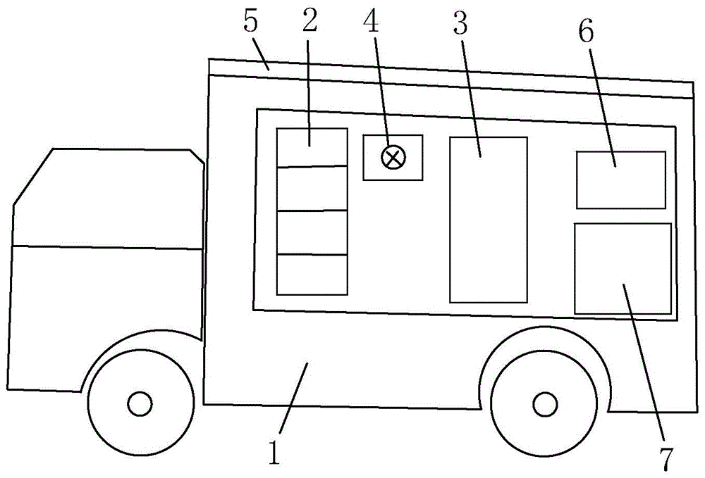 一种结构简单的移动补电车的制作方法