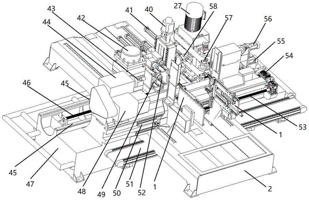 双支木工车铣复合加工中心的制作方法