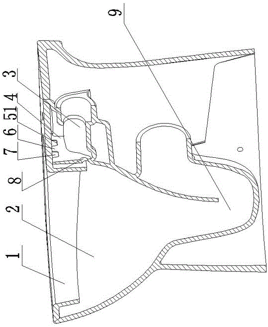 冲落式座便器的制作方法