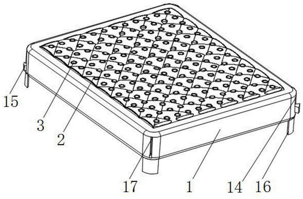 一种提升人体阳气的床垫的制作方法