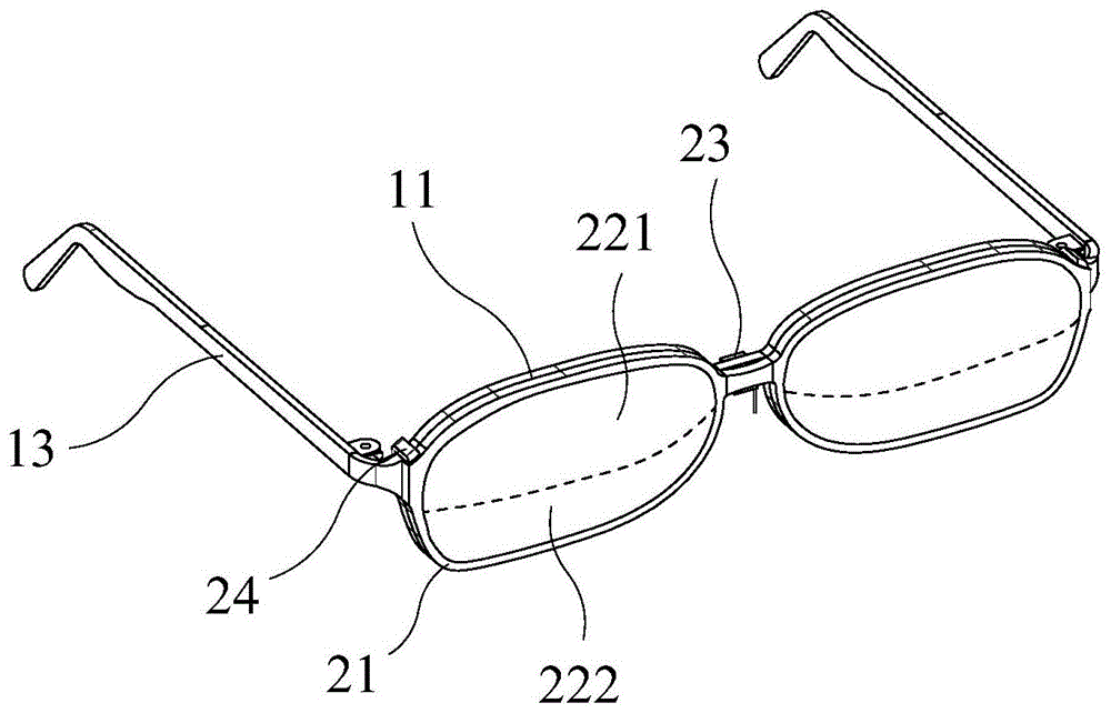 一种组合式近视防控防护眼镜的制作方法