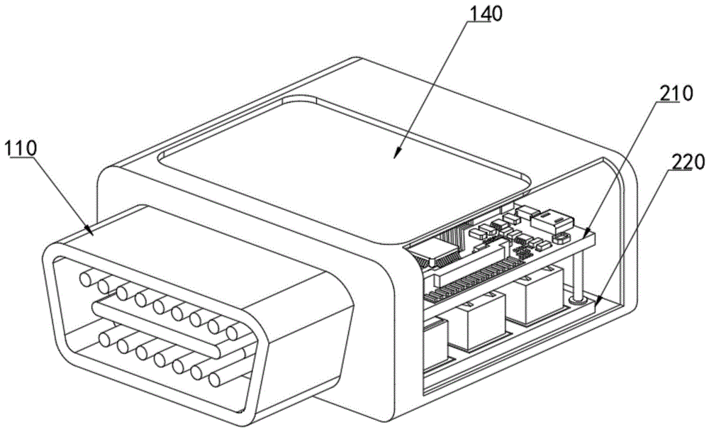 一种基于OBD-II接口的汽车智能诊断定位设备的制作方法