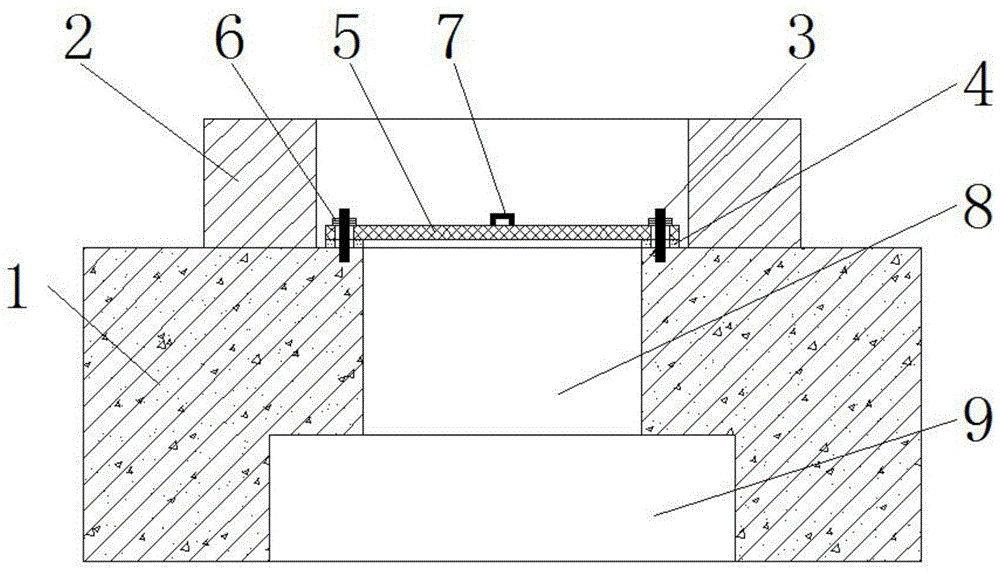 新型排水压力井盖的制作方法