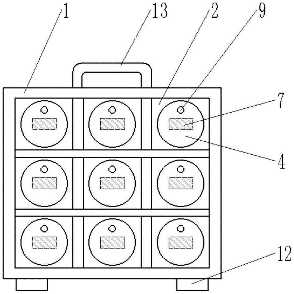 一种营养科用营养液存放装置的制作方法