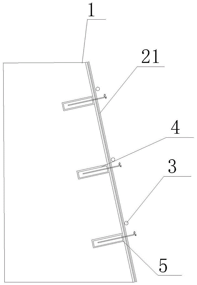 高陡岩石坡面复绿结构的制作方法