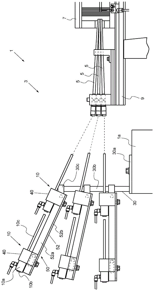 喷气织机的引纬装置的制作方法