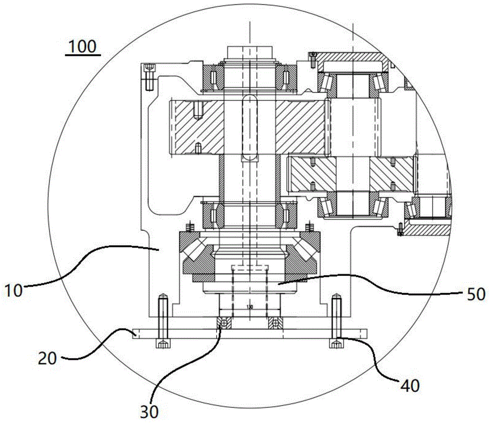 齿轮箱的装配定位结构的制作方法