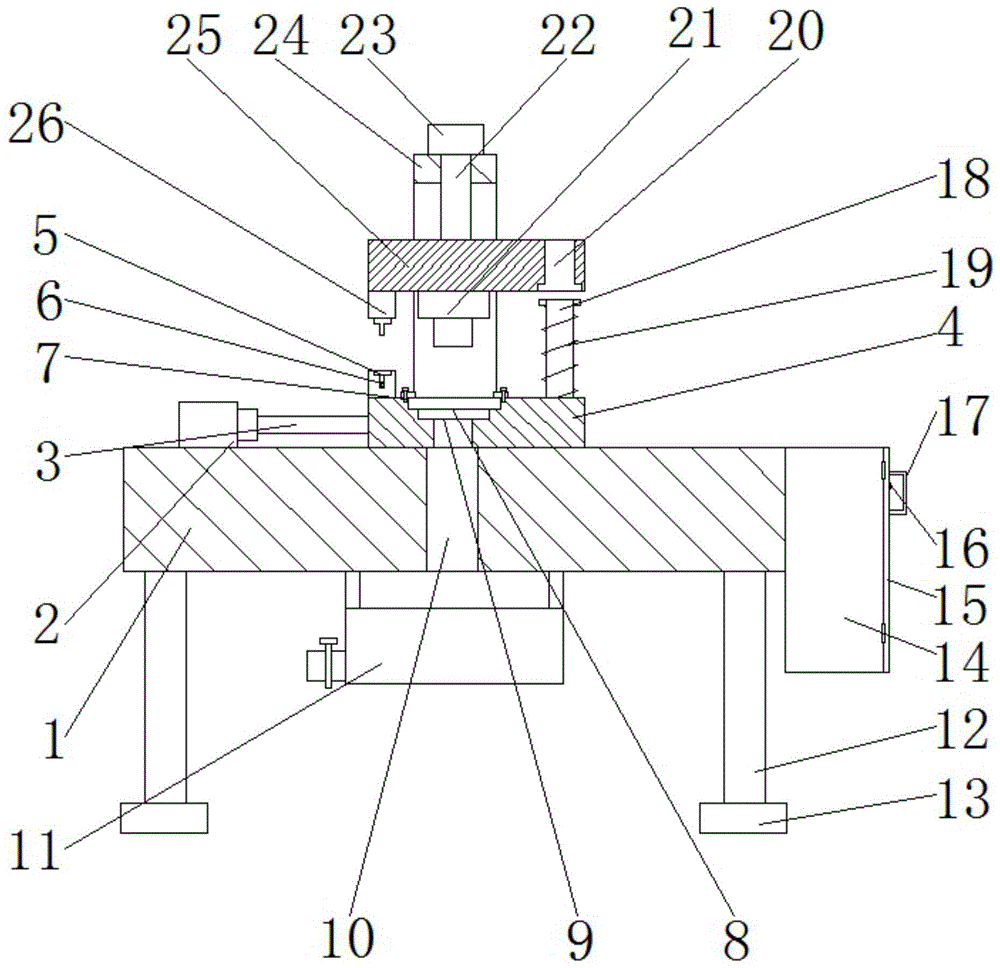 一种不锈钢法兰精冲模具的制作方法