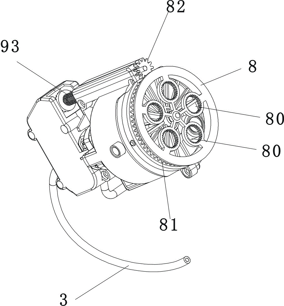 电动吹泡玩具主体结构的制作方法