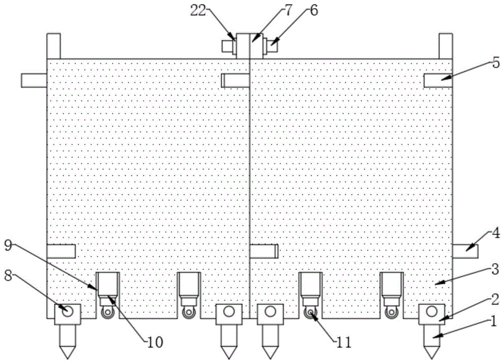 一种装配式建筑工地围挡的制作方法