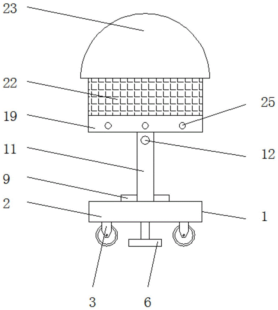 一种气体传感器用支架